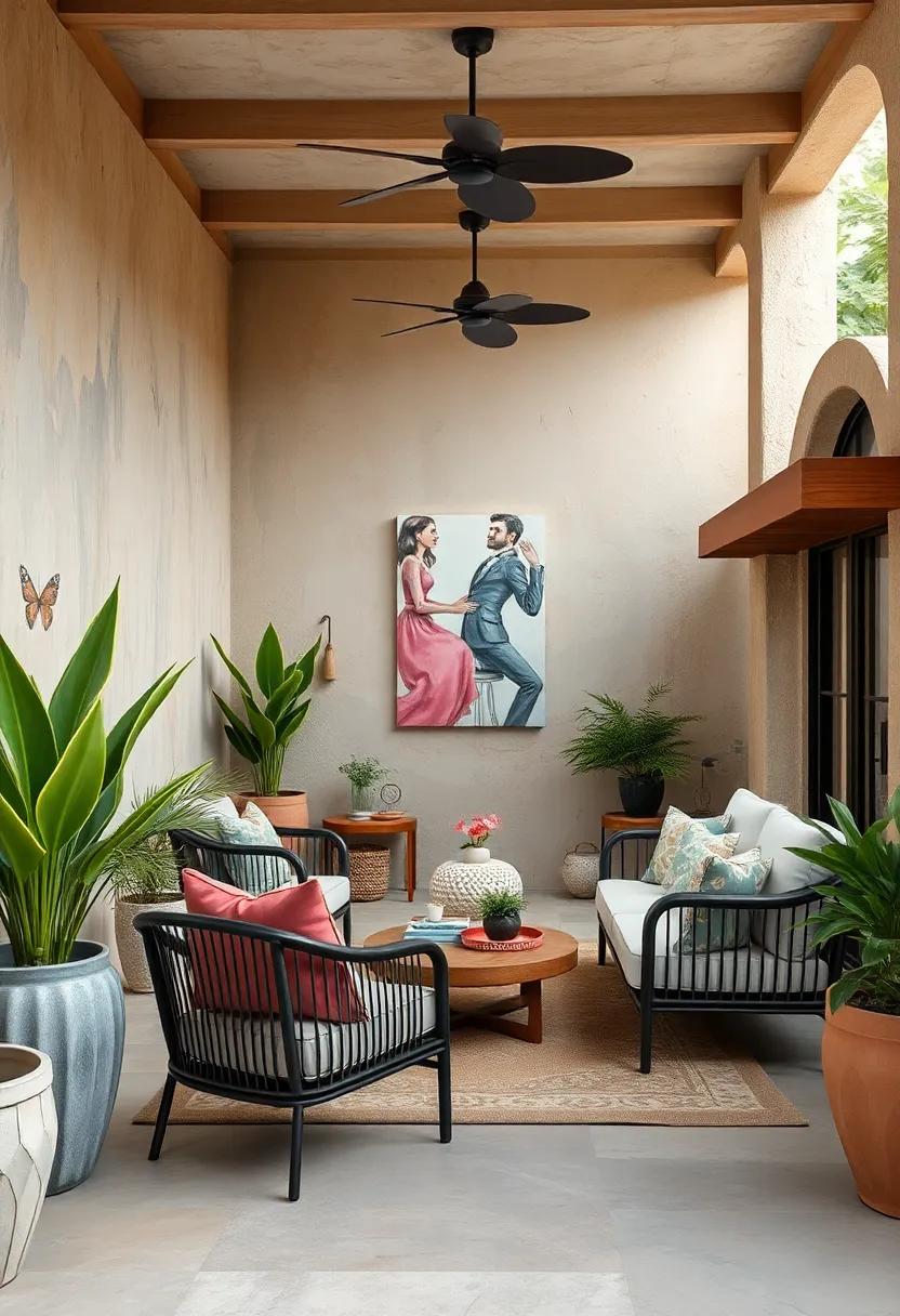 Impressionist Style Outdoor Murals With Soft Brush Strokes and Pastel Colors Offering Artistic Flair