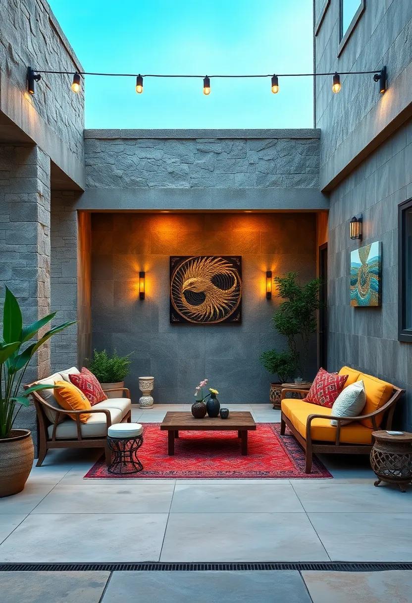 Mystical and Mythical Creature Themes Adding Fantasy and Wonder to Your Patio's Visual Storytelling