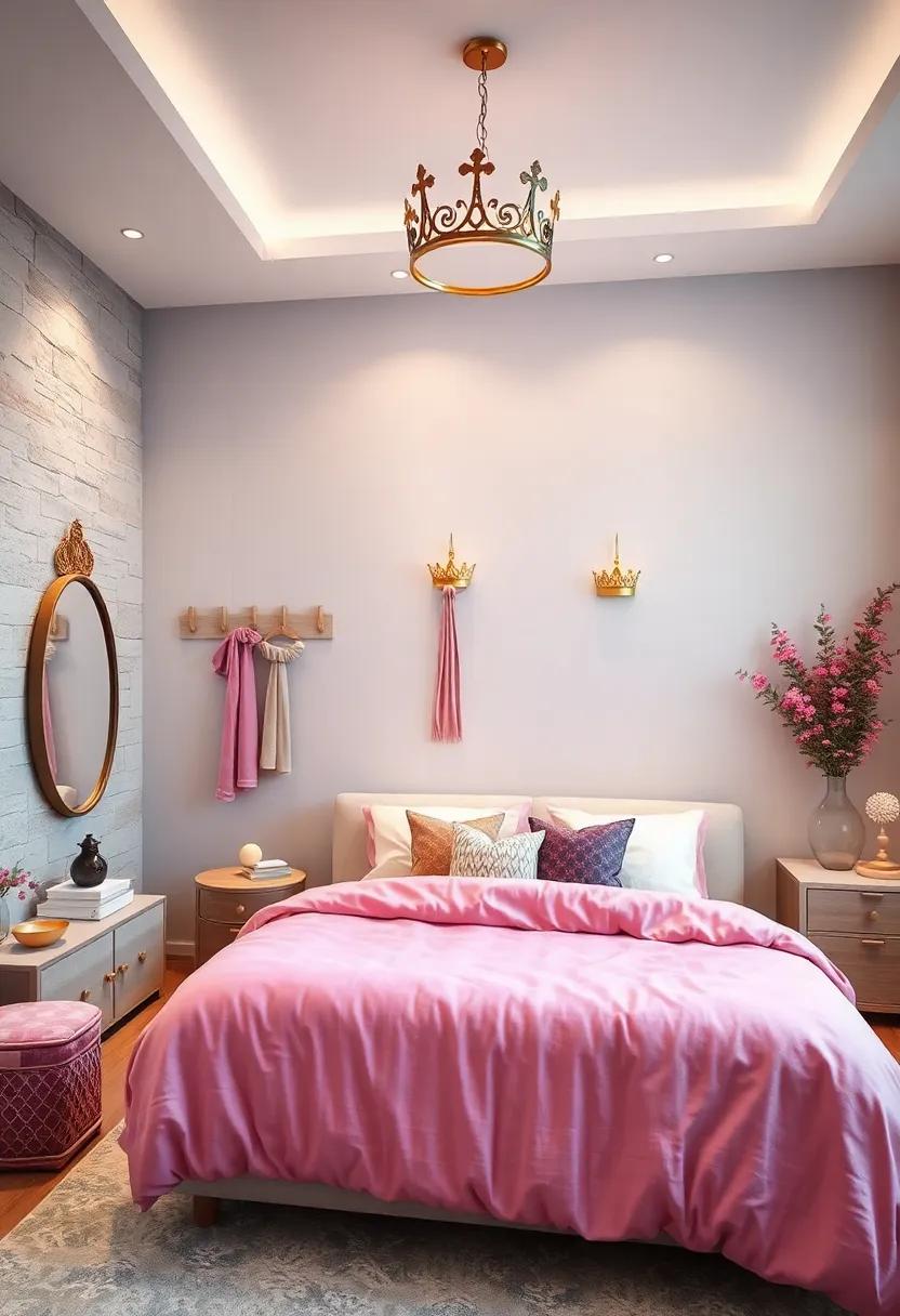 Decorative Crown Hooks for Hanging Dress-Up Capes and Magical Accessories