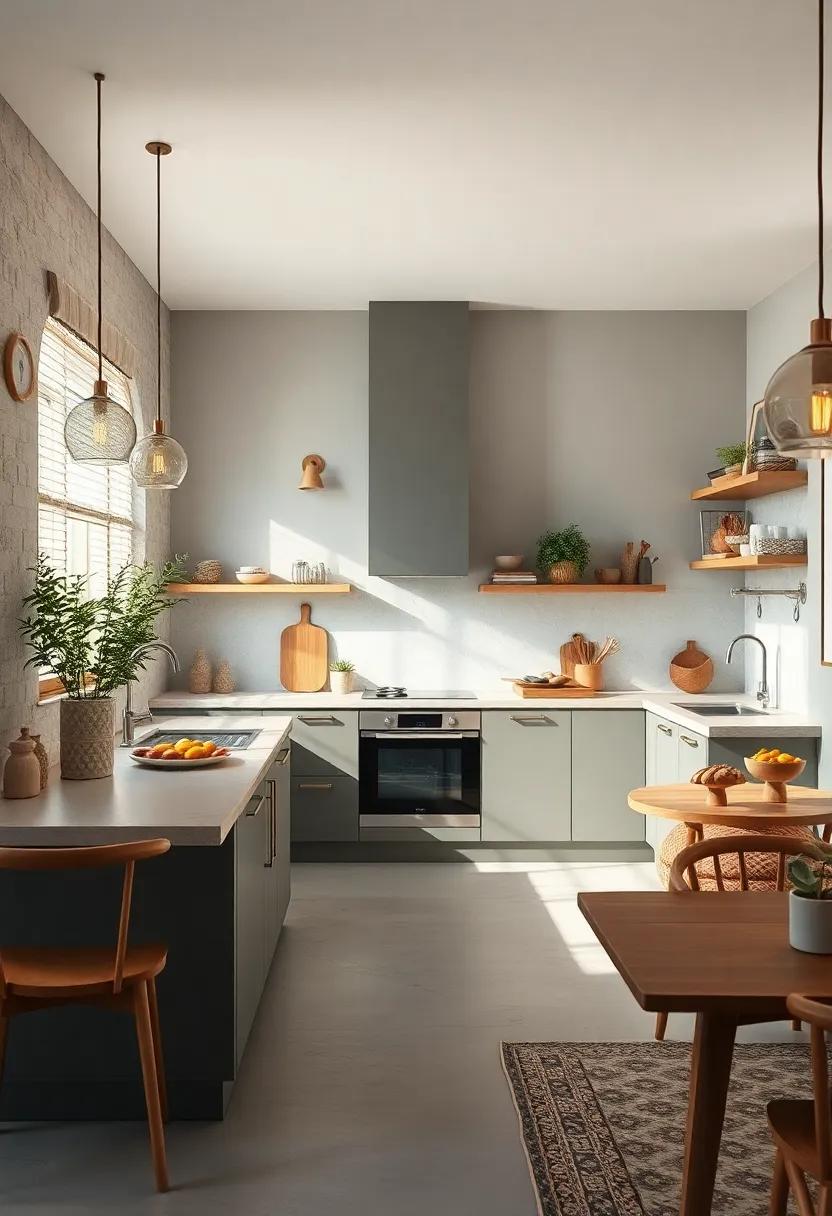 Spacious Scandinavian Kitchens Highlighting Functional Work Zones Enhanced by Natural Materials and Minimal Decor