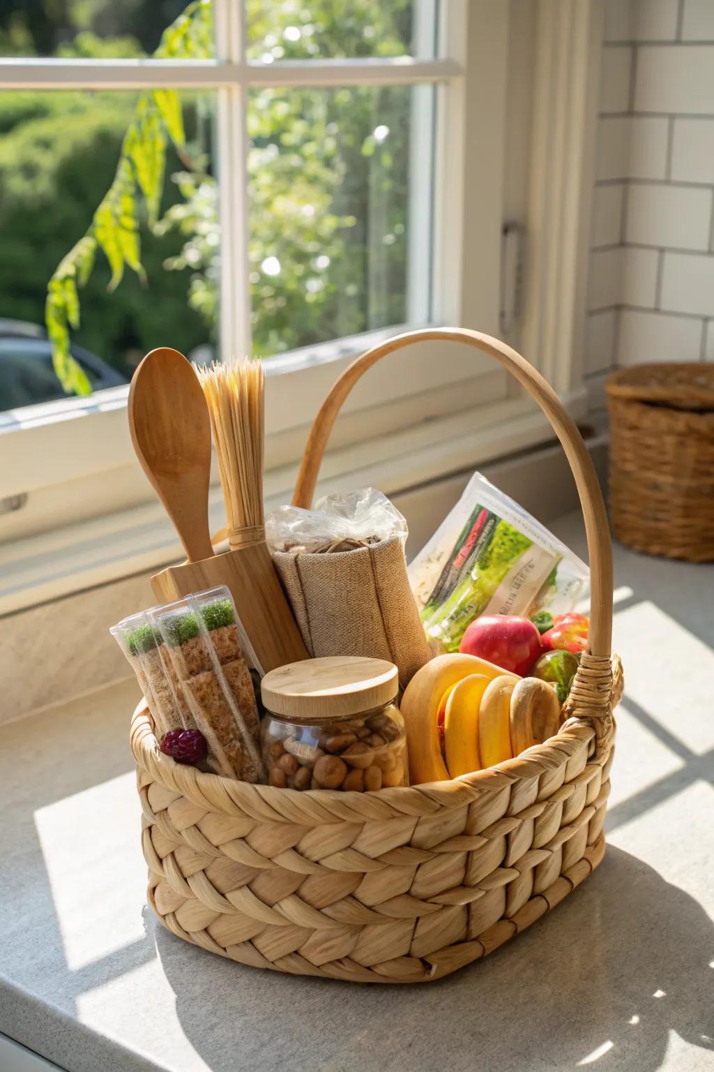 Support sustainability with eco-friendly baskets.