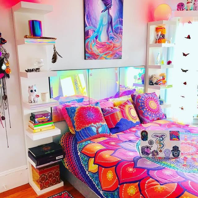 Space queen themed bedroom