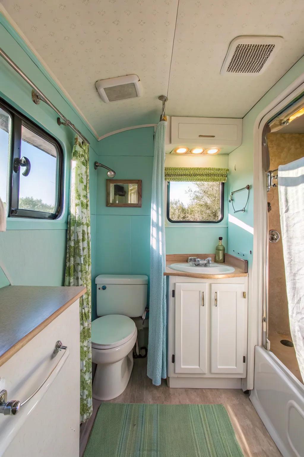 Light hues create a spacious and inviting atmosphere.