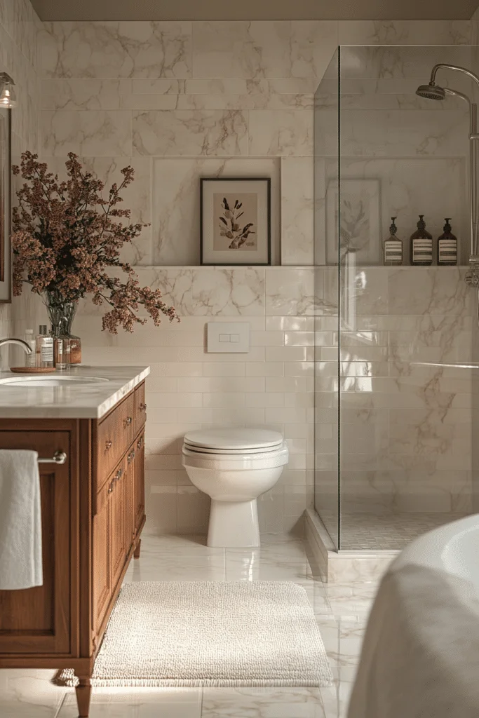 Transitional Luxury Bath