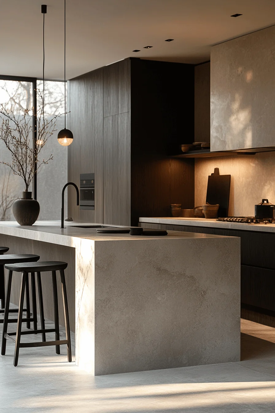 Simple and elegant kitchen design