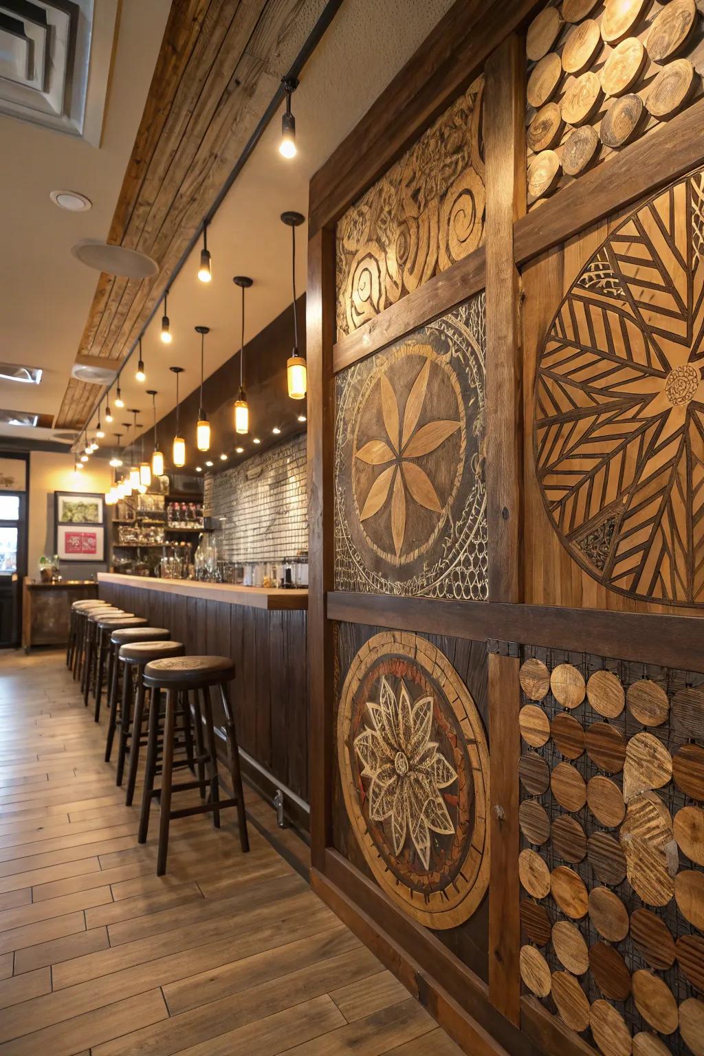 Eco-friendly art enhances decor while supporting sustainability.