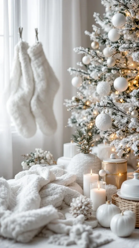 Understated All-White Christmas