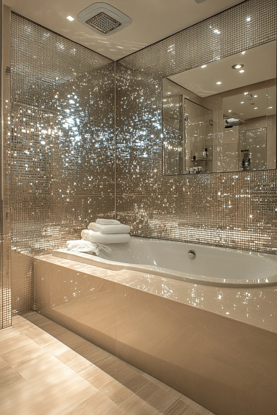 Reflective Mirror Tiles