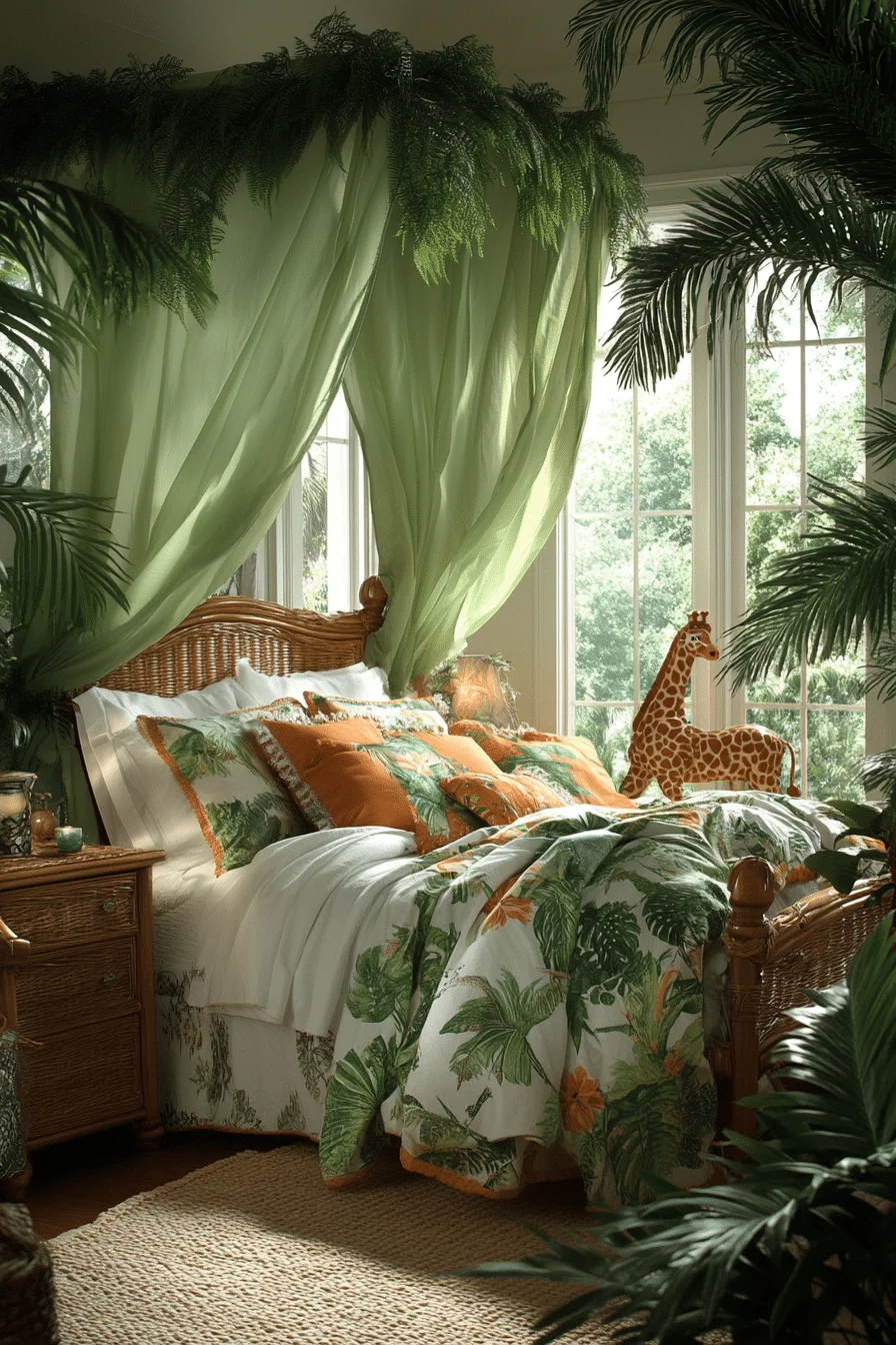 Jungle Boho Bedroom