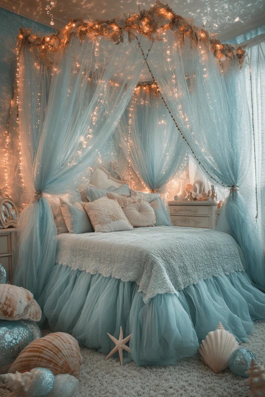 Mermaid Boho Bedroom