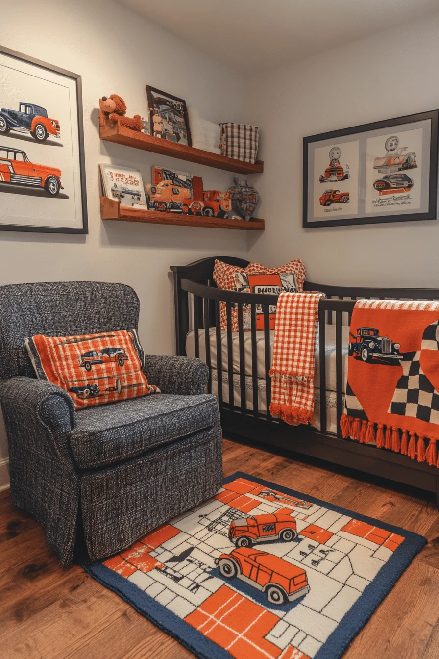 Vintage transport nursery