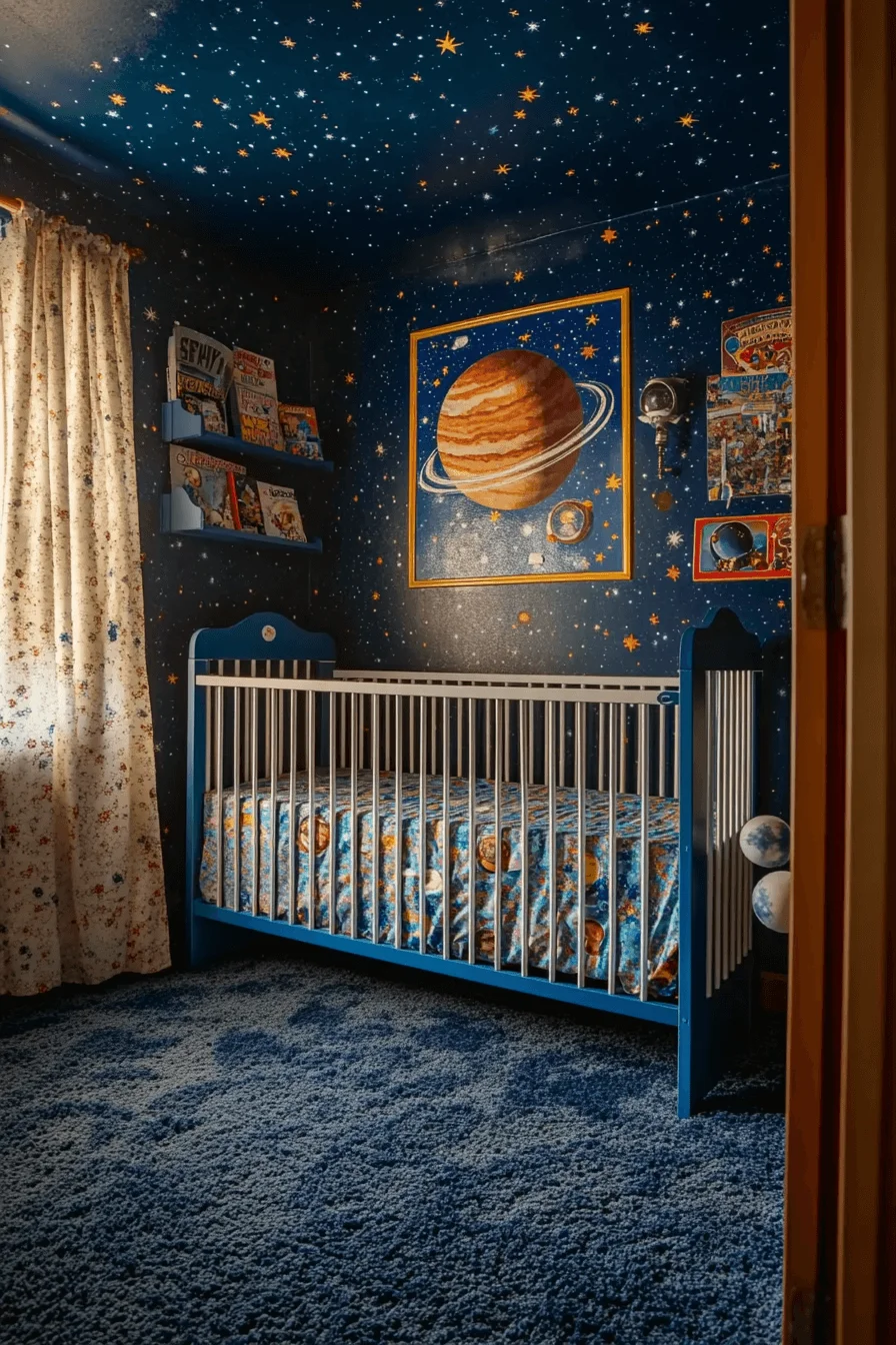 Space themed nursery