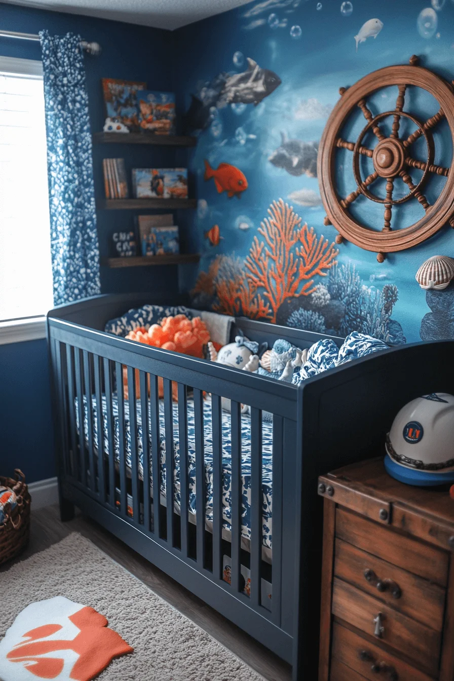 Ocean themed nursery
