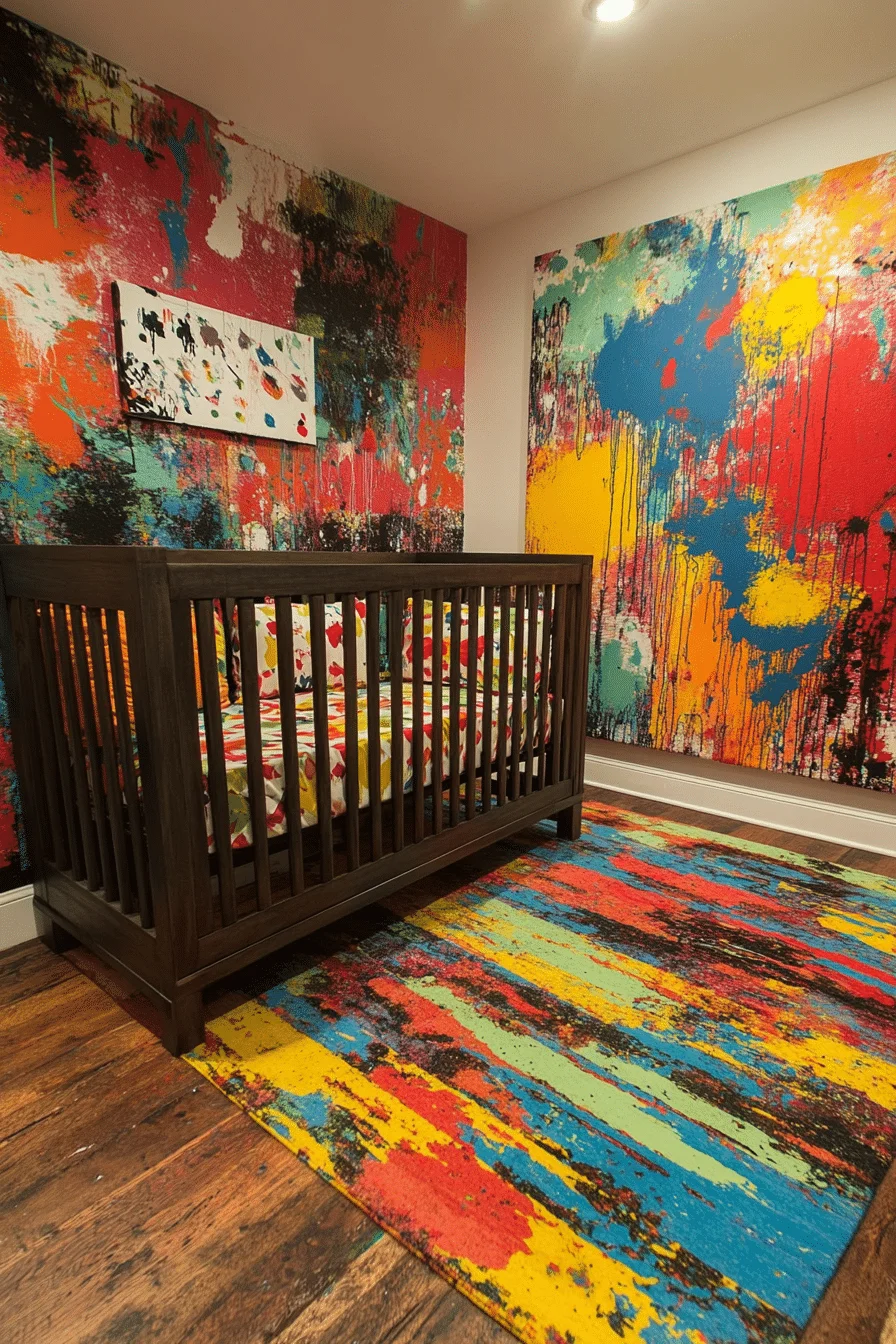 Art themed nursery