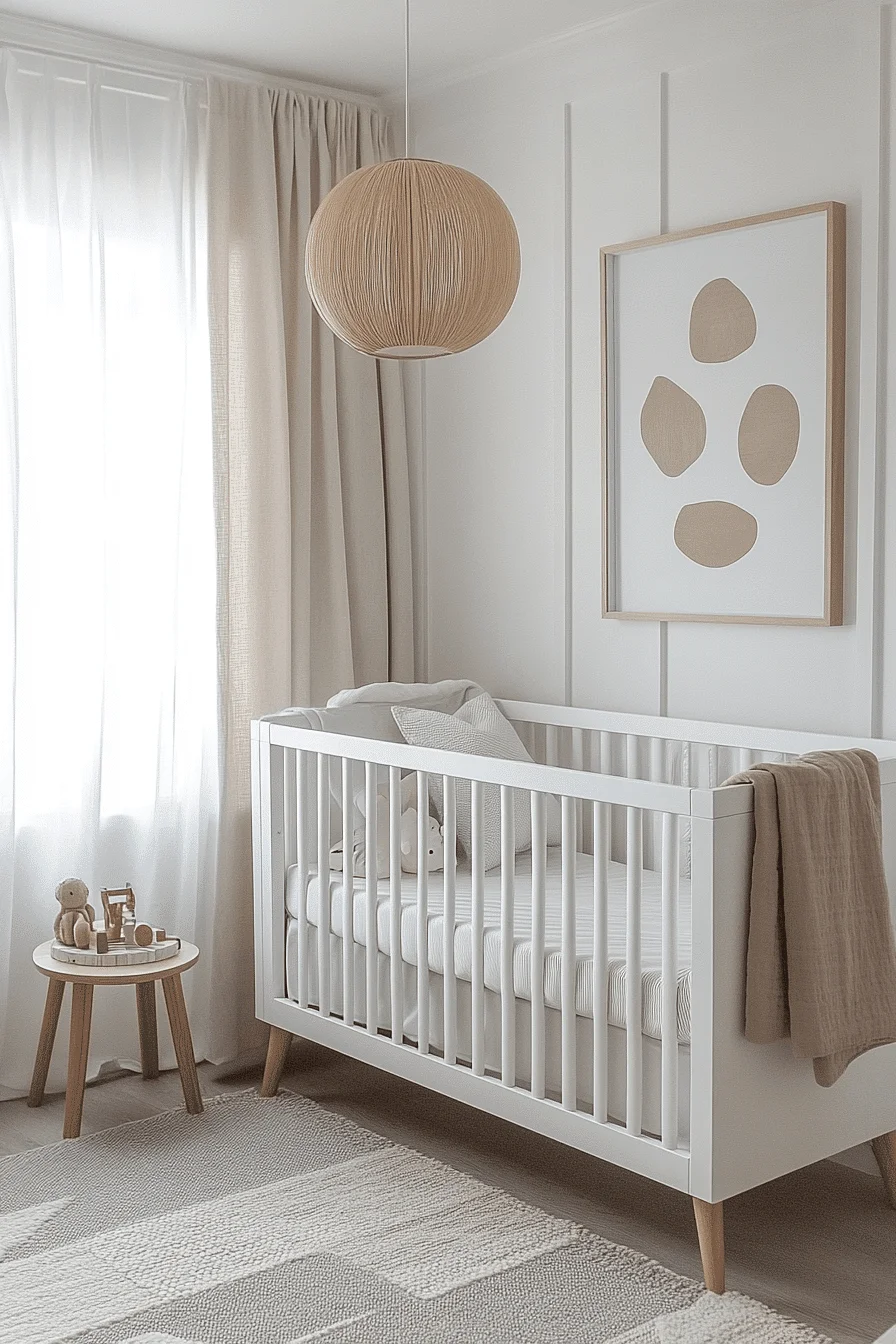 Minimalist nursery