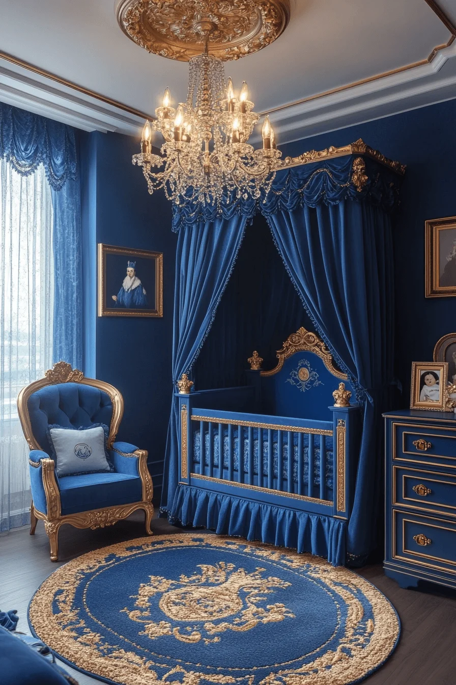 Royal themed nursery