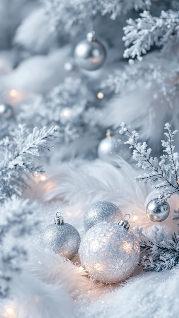 Silver and White Splendor