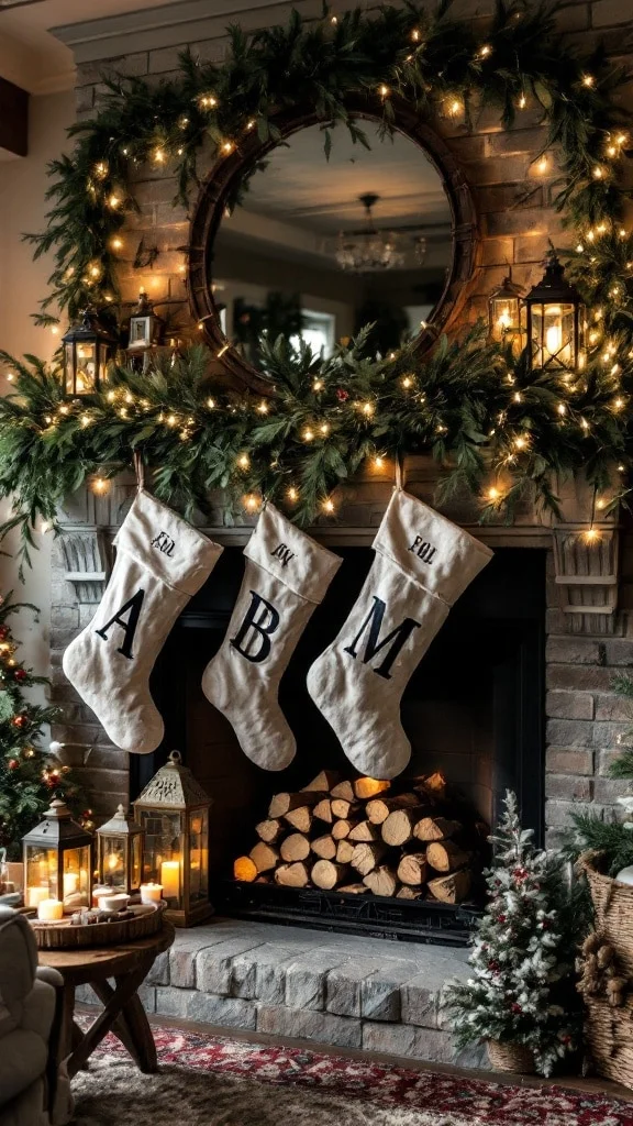 Fireplace and Stockings
