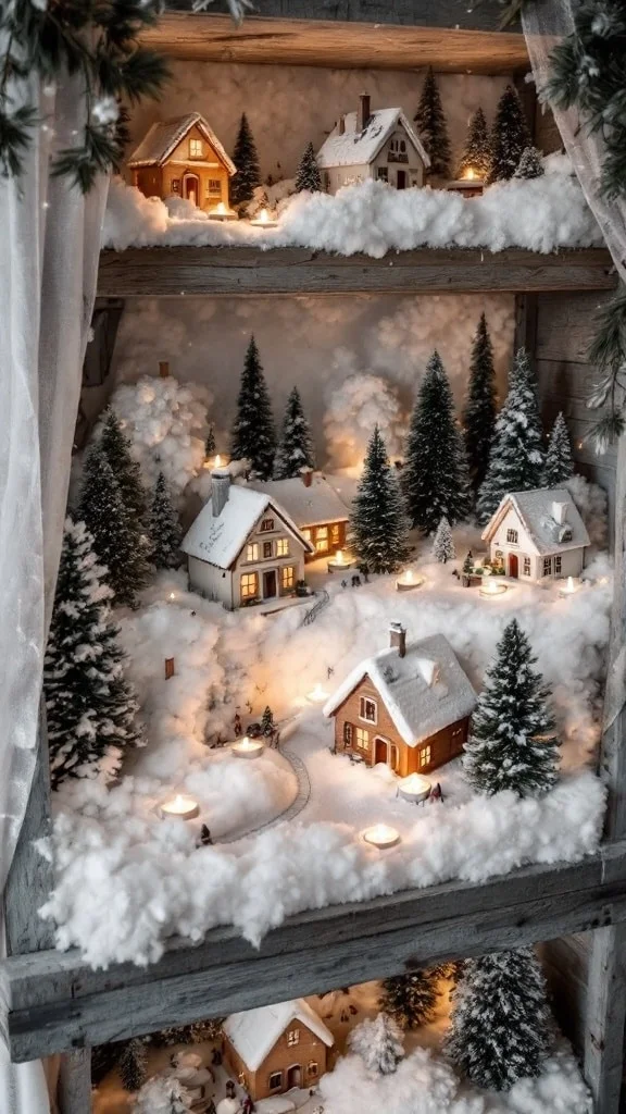 Winter Village Displays