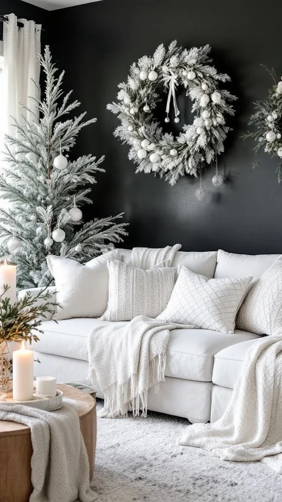 Winter White Christmas Decor