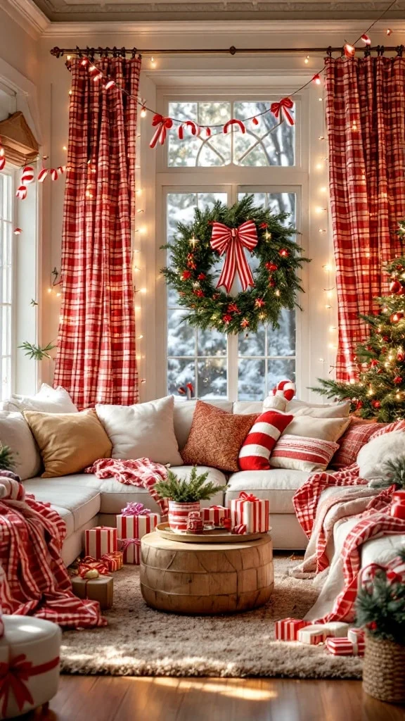 Candy Cane Christmas Decor