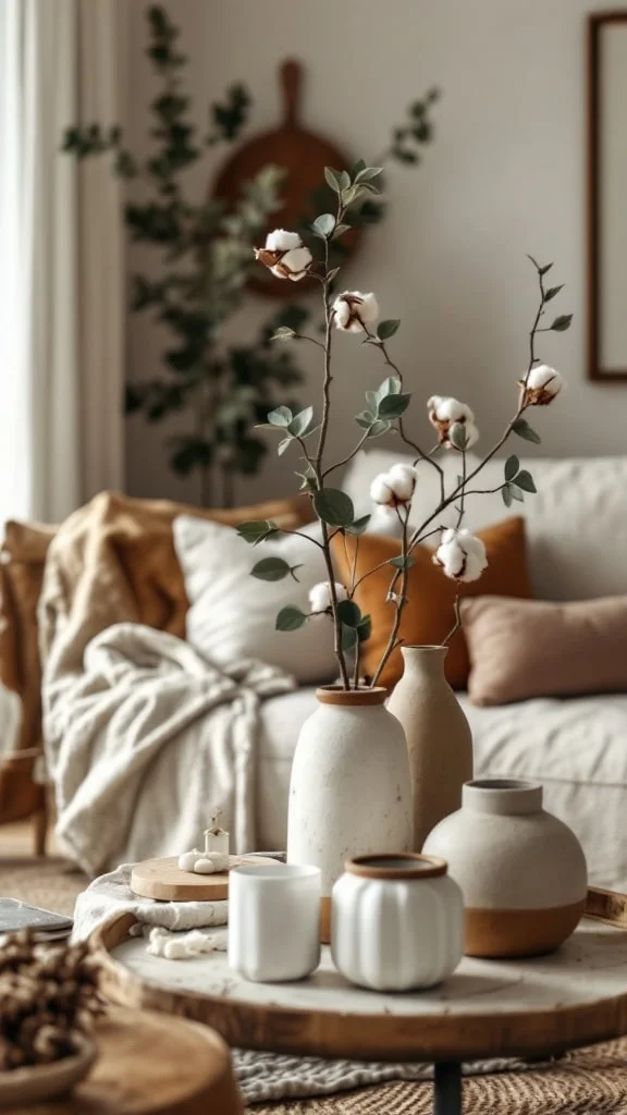 Earth-Toned Christmas Decor