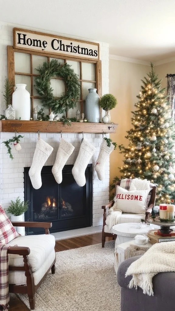 Cozy Farmhouse Christmas Decor