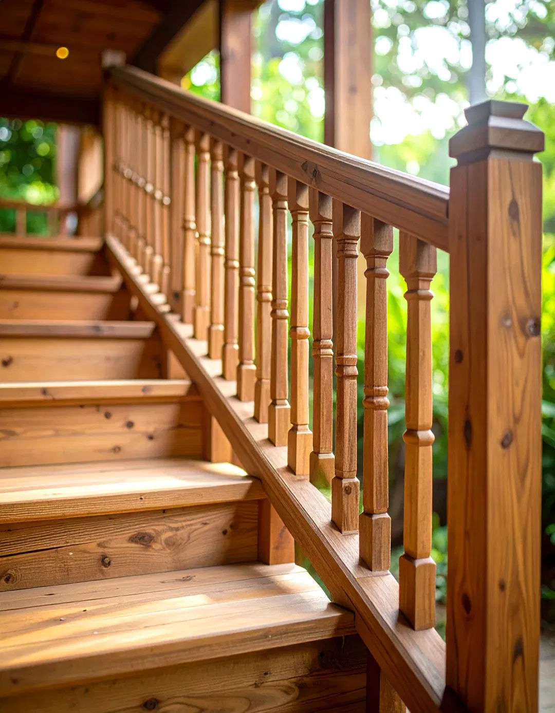 Sustainable Reclaimed Wood Railings