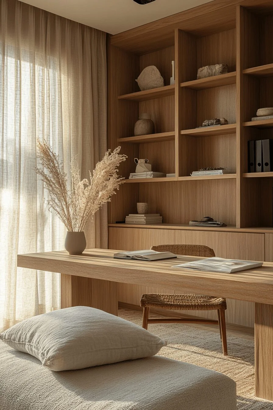 Tactile Japandi Workspace