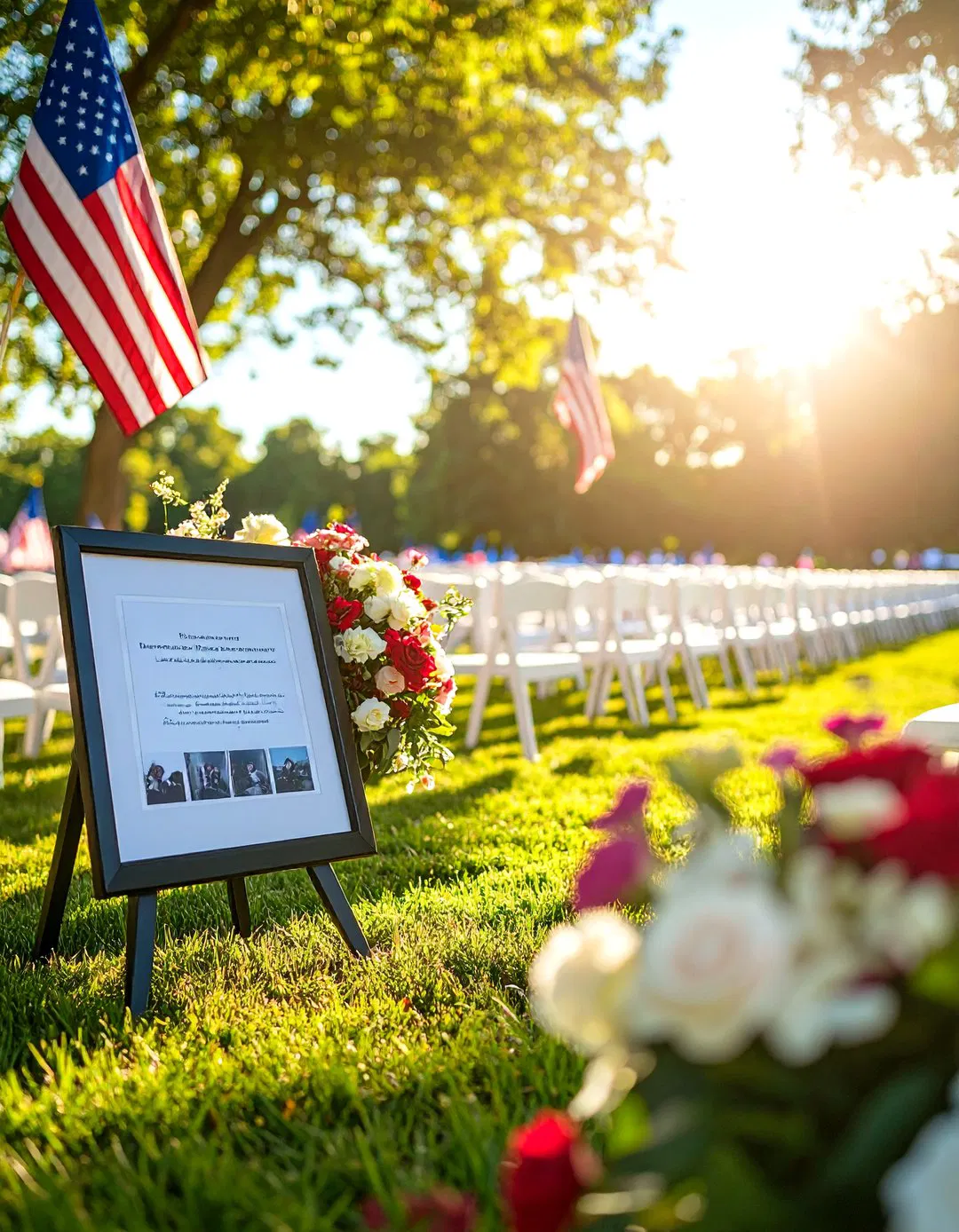Memorial Tribute Signage