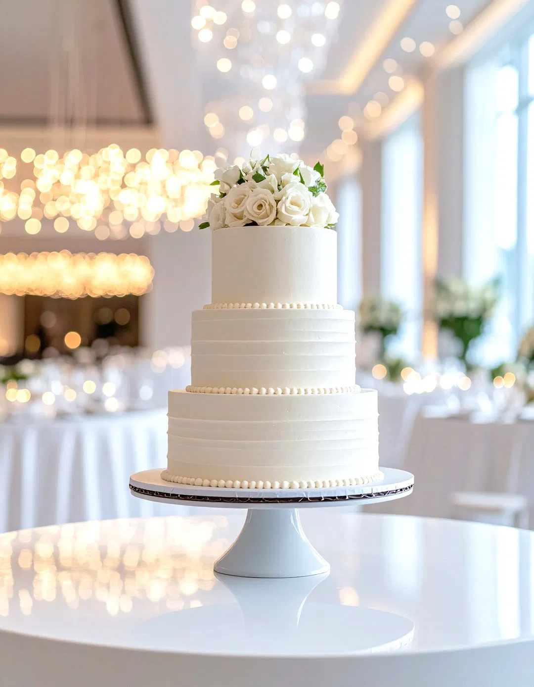 Minimalist Modern Wedding Cakes
