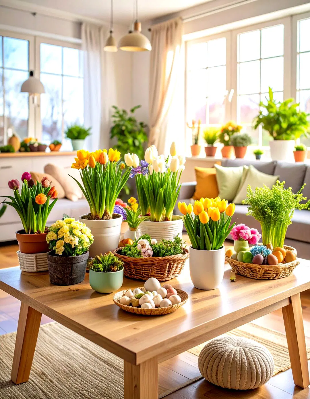 Seasonal Plant Display Rotations