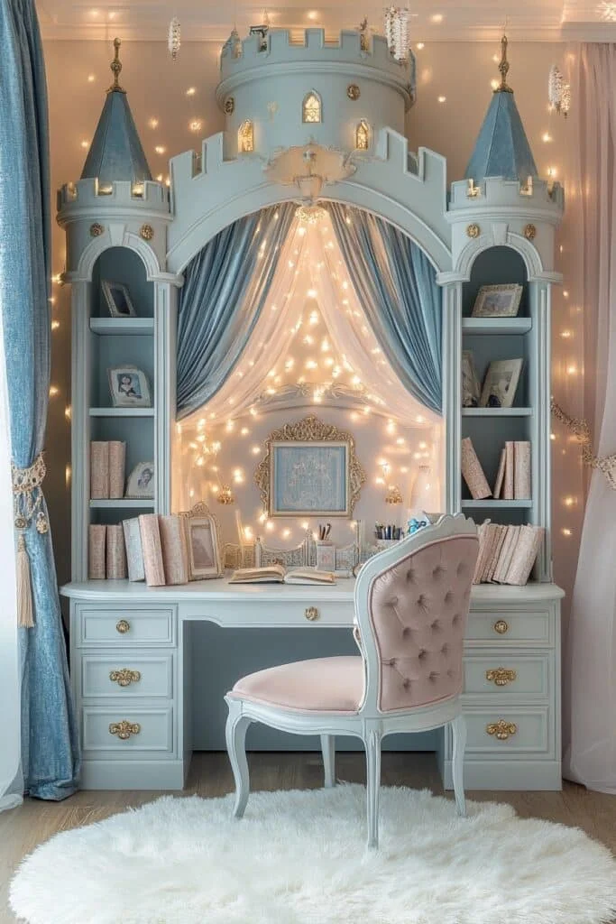 Enchanted Storybook Study Corner