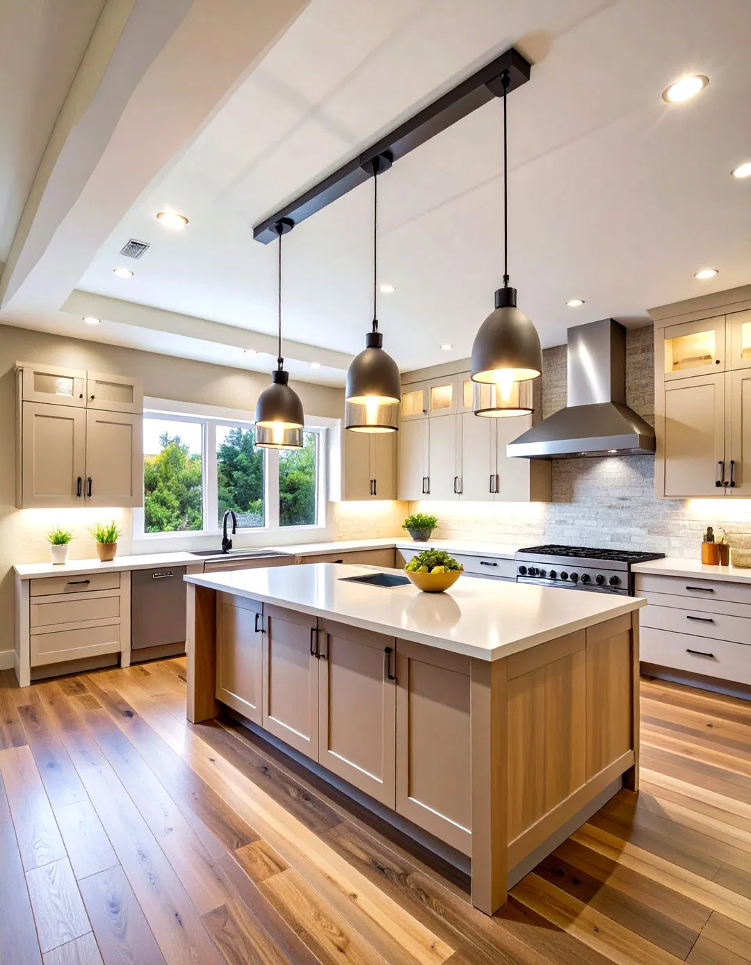 Track Lighting Flexibility in Vaulted Ceilings