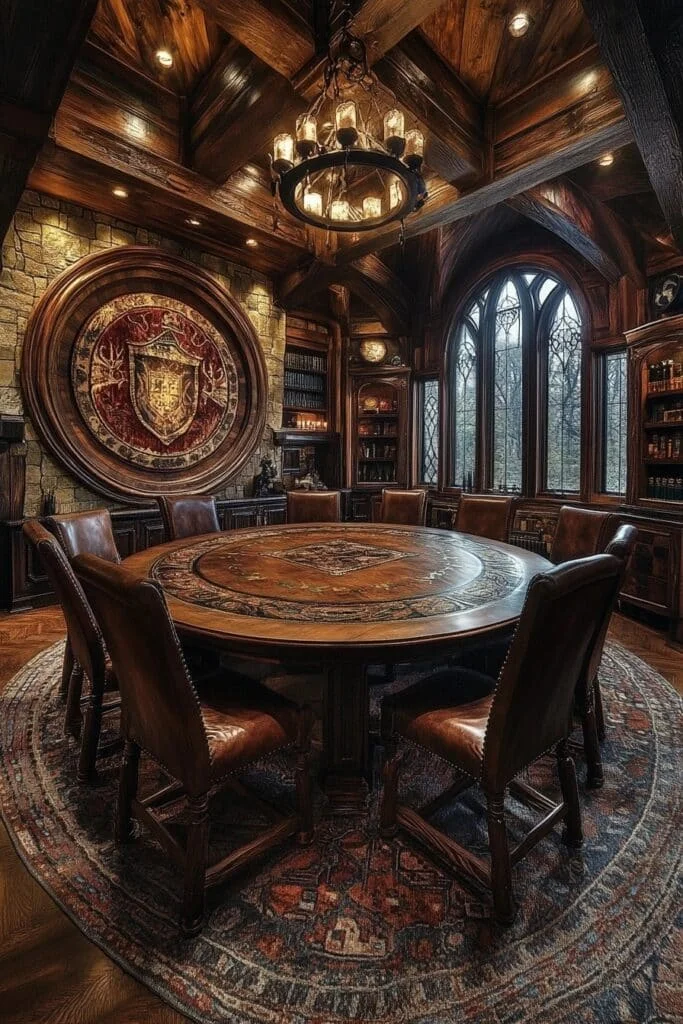 Knight's Round Table Collaboration Space