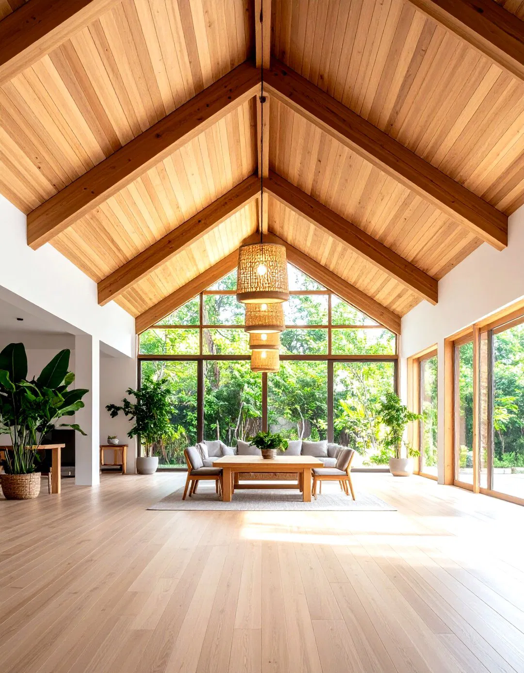 Lighting with Natural Material Integration