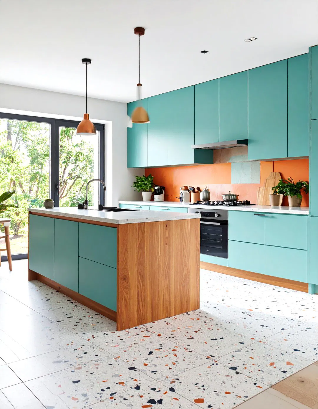 Precast Terrazzo Tile Installation