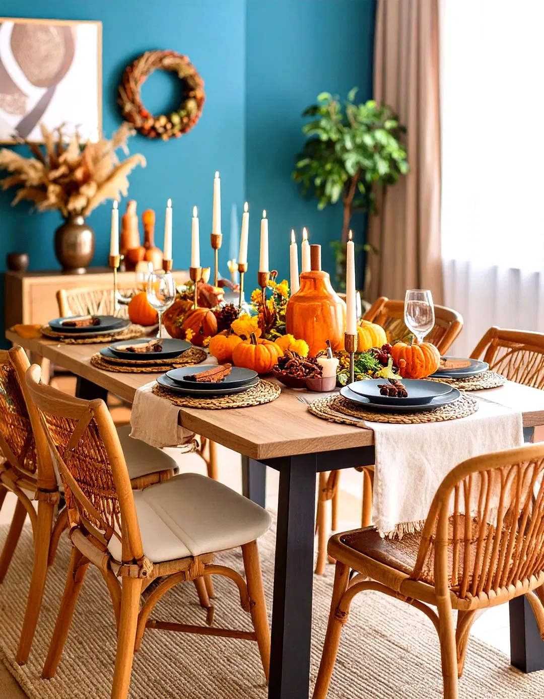 Spice-Inspired Warm Color Scheme