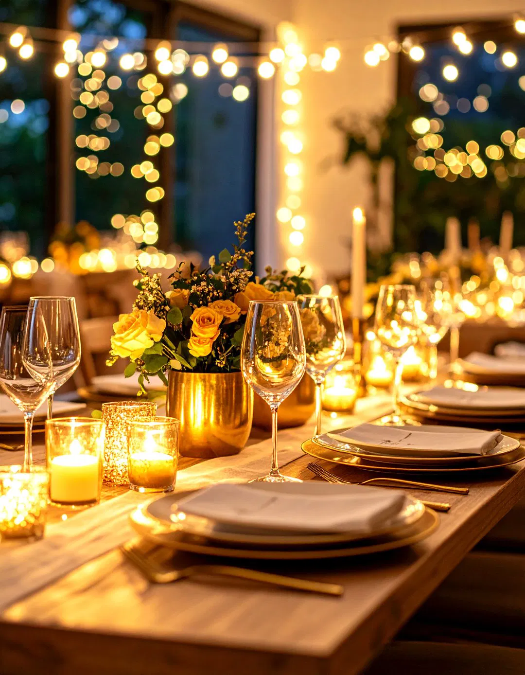 Golden Hour Inspired Dining