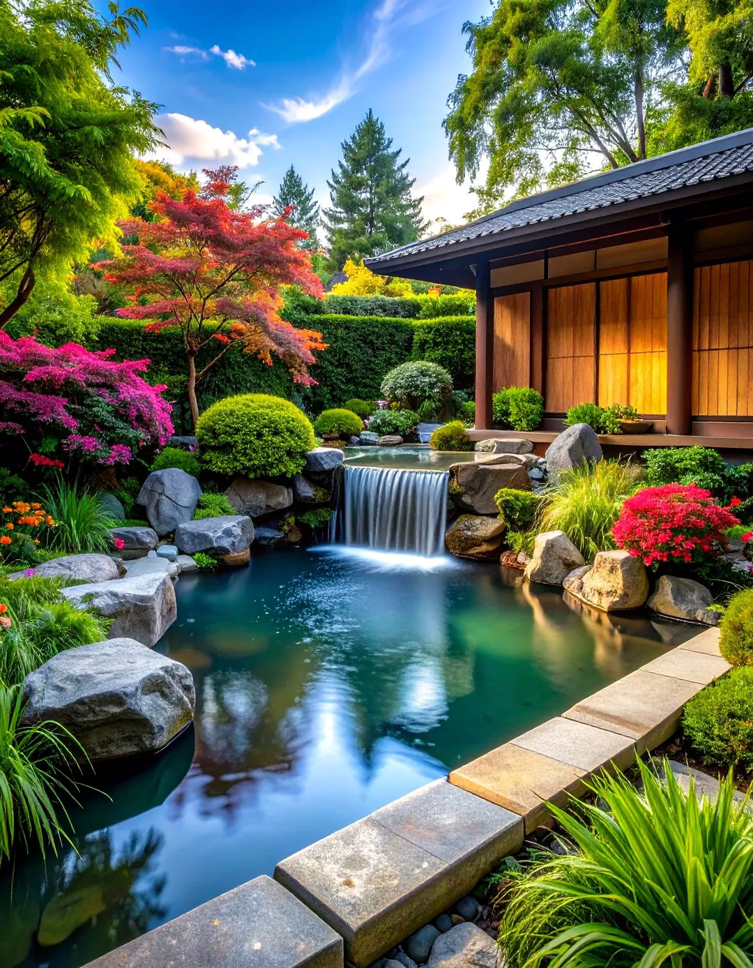 Japanese Zen Spool Garden