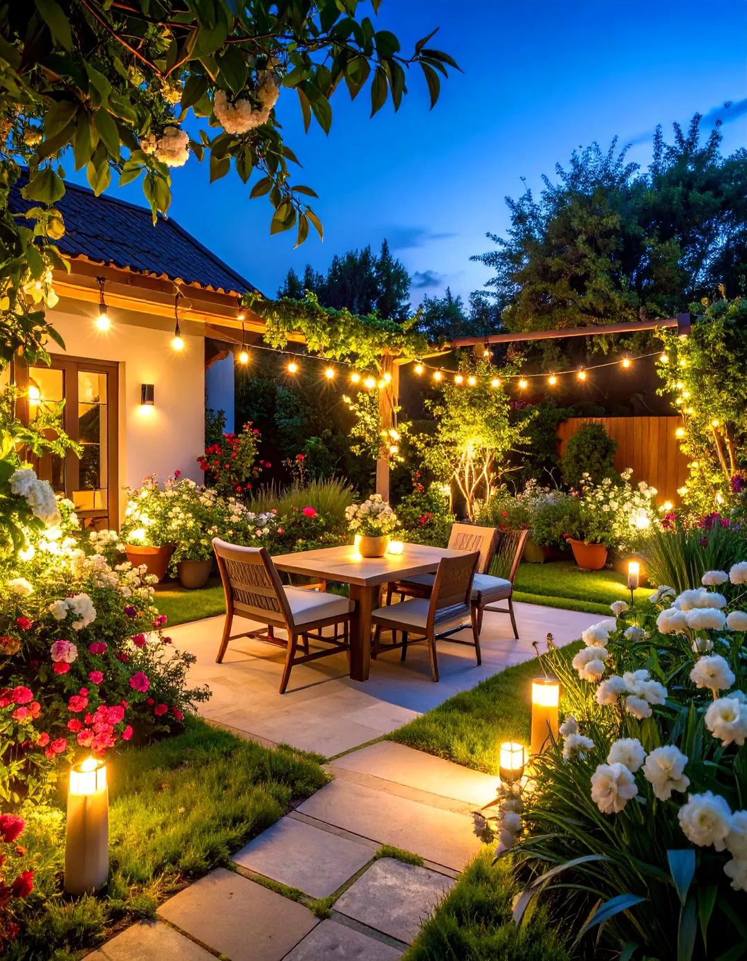 Fragrant Evening Garden Sanctuary