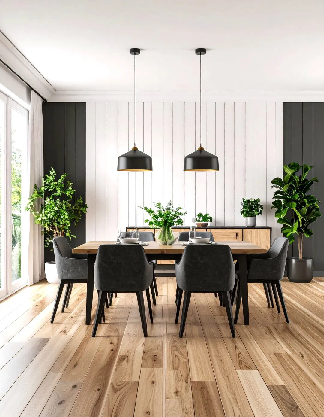 Two-Tone Shiplap Color Block