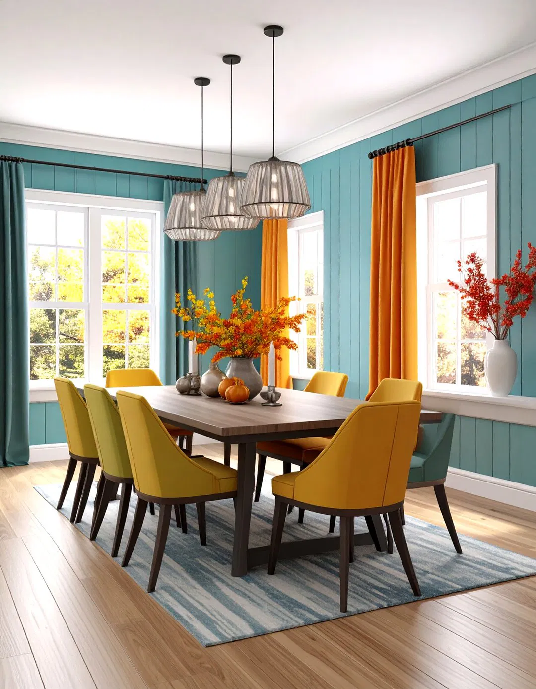 Vertical Shiplap Half Wall