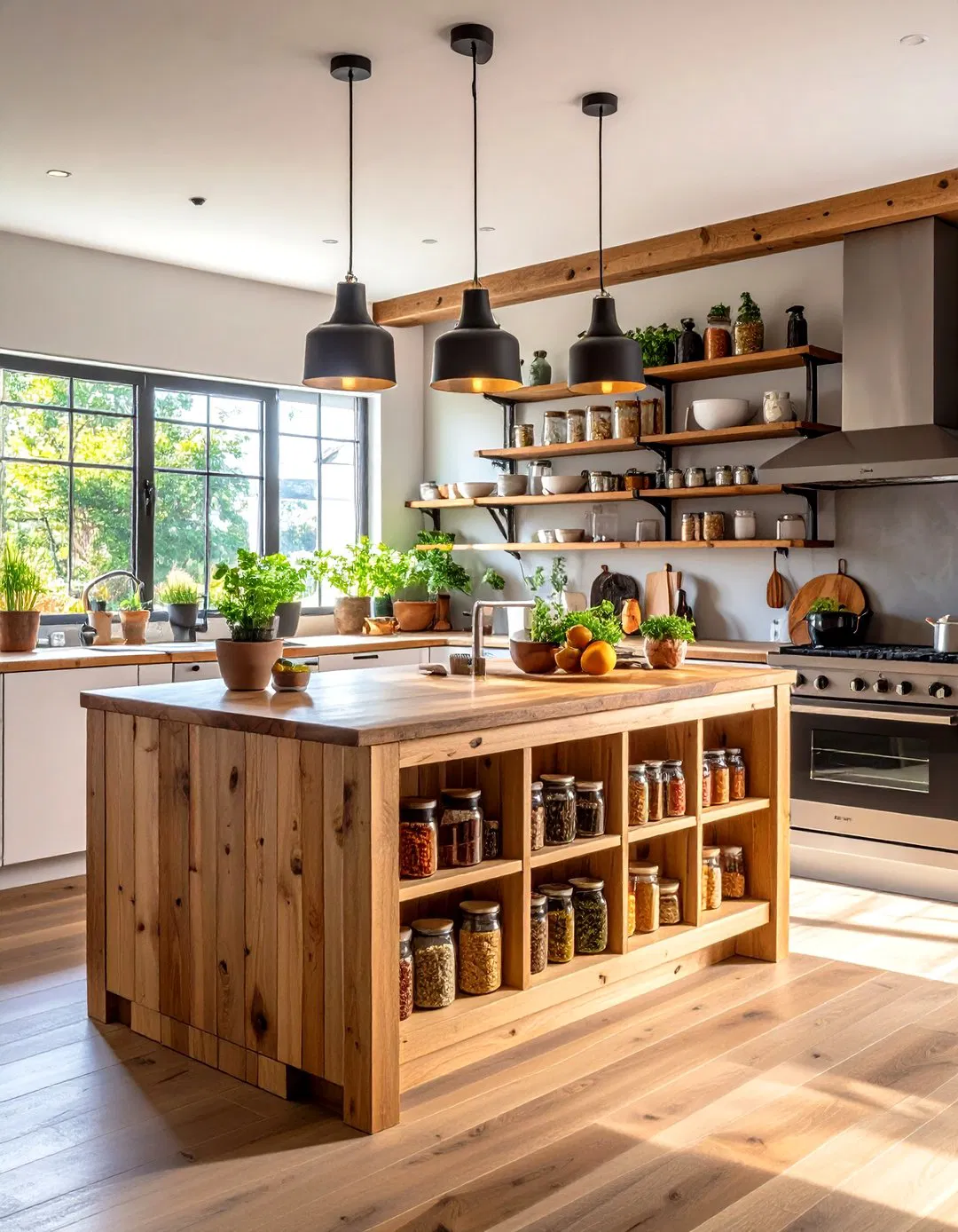 Spice Rack Kitchen Island