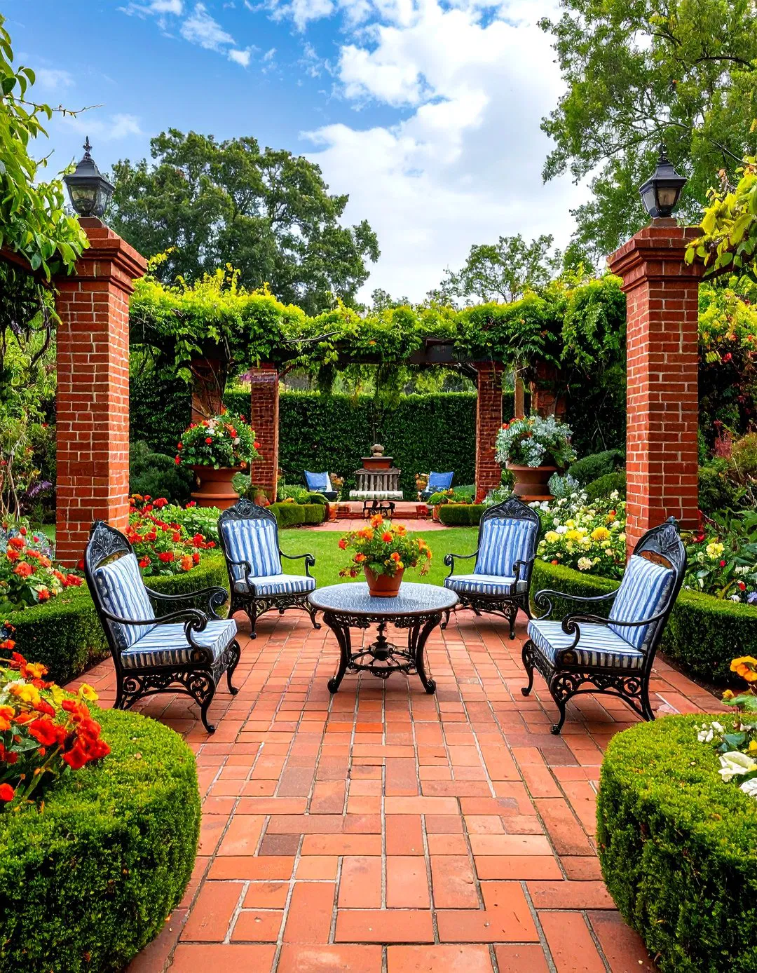 Colonial Williamsburg Red Brick Recreation