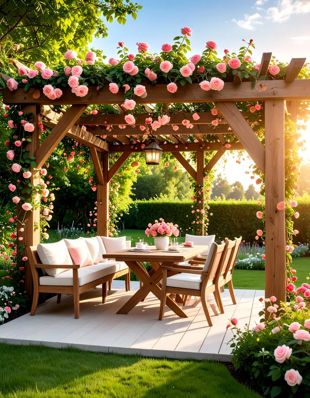 Climbing Rose Pergola Paradise