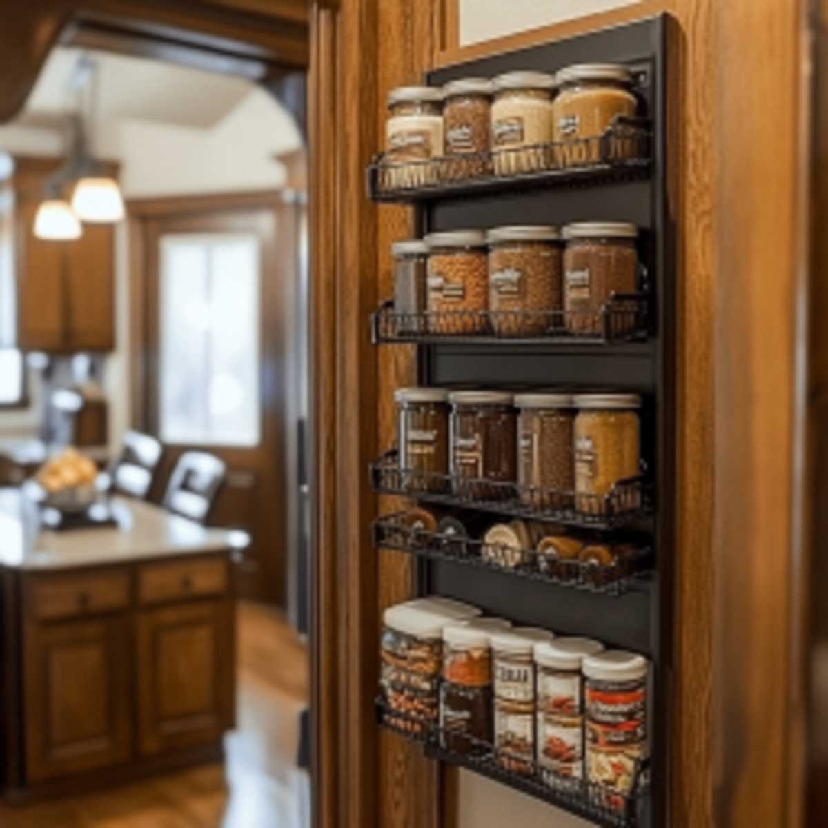 Magnetic spice racks