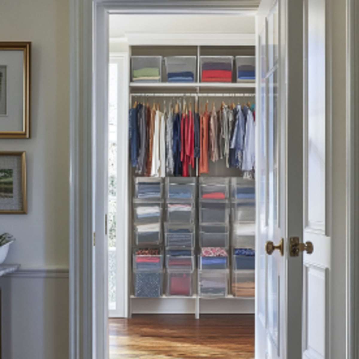 Clear pocket organizers