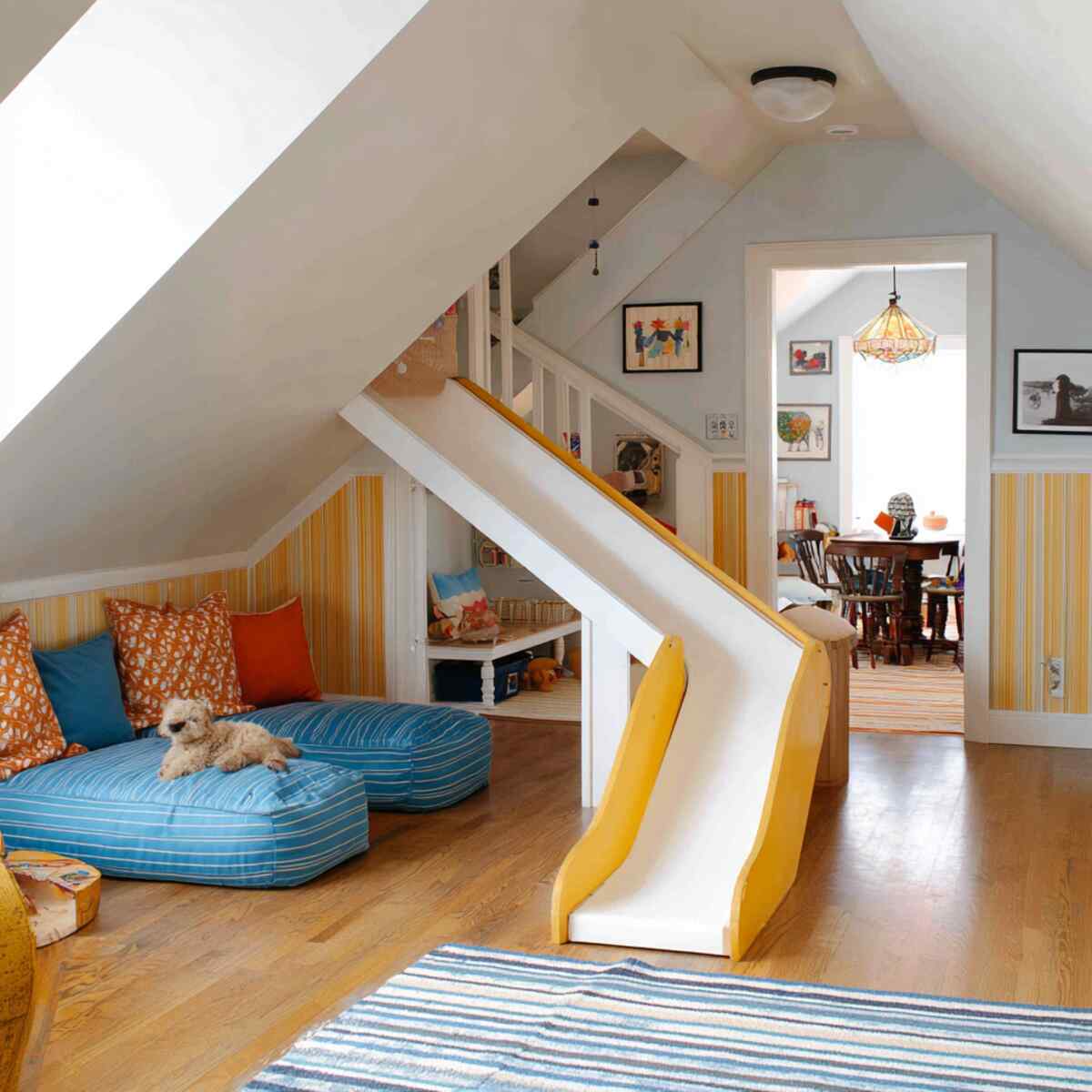 Slide from Attic to Lower Floor