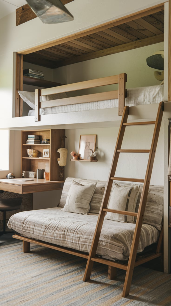 Farmhouse style bunk beds